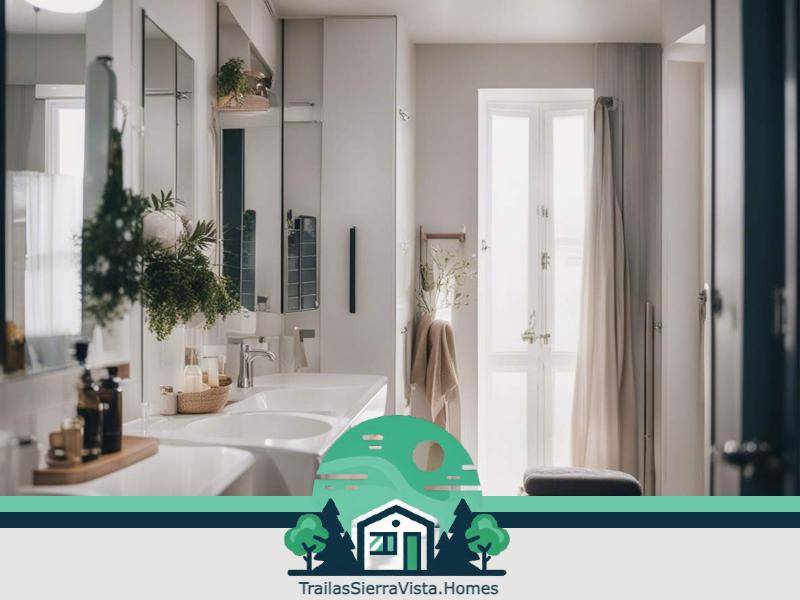 Baños acogedores en trailas: diseños que combinan funcionalidad y estilo para crear espacios confortables en tu hogar móvil