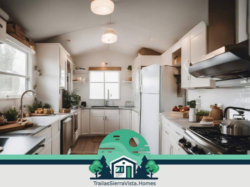 Cocina amplia y luminosa en una traila ideal para disfrutar de momentos en familia y preparar deliciosas comidas