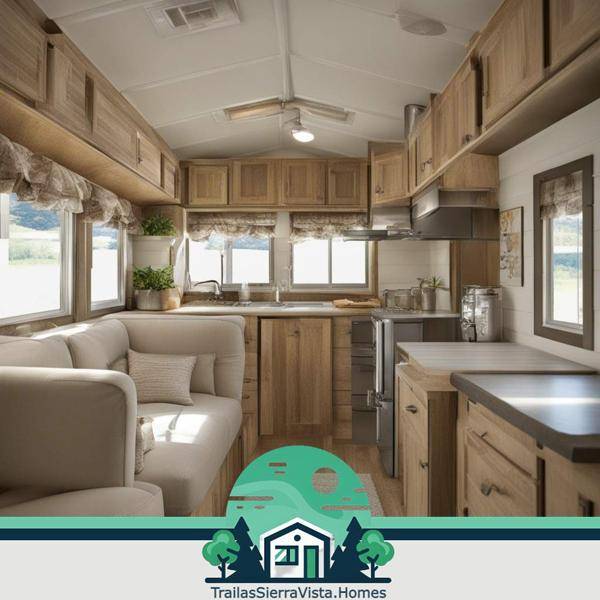 Opciones de revestimientos de pared ideales para trailas modernas que brindan estilo y confort a tu hogar sobre ruedas