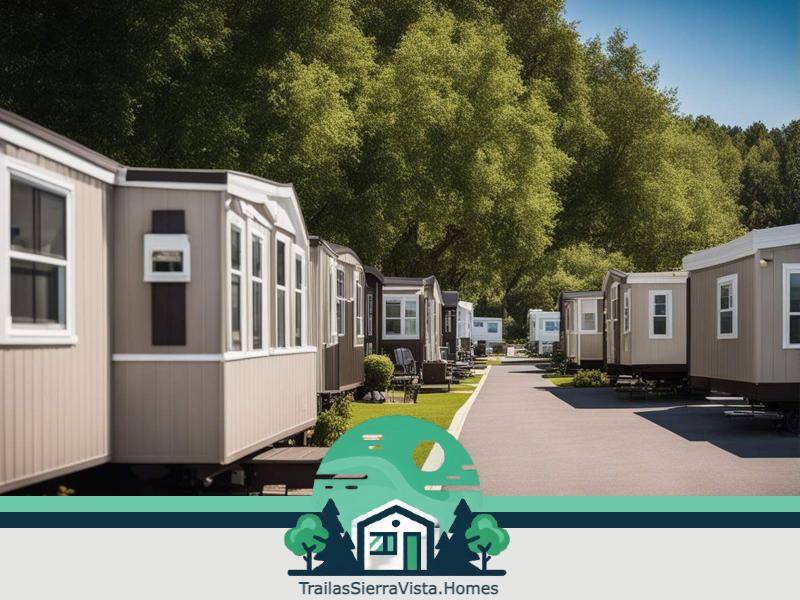 Familias felices frente a sus trailas disfrutando de la comunidad y la calidez de su hogar en renta