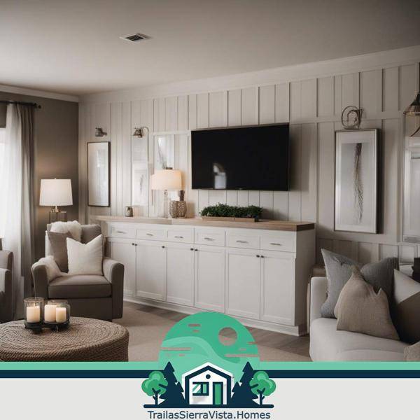 Interiores acogedores y seguros de una traila perfectos para quienes buscan rentas económicas y cómodas en la comunidad hispana en EE UU