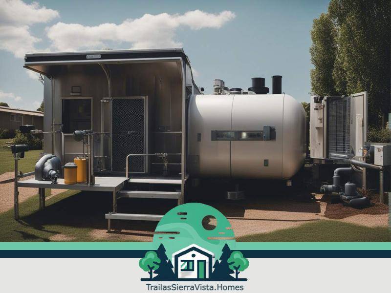 Mantenimiento de sistemas de aguas residuales en trailas