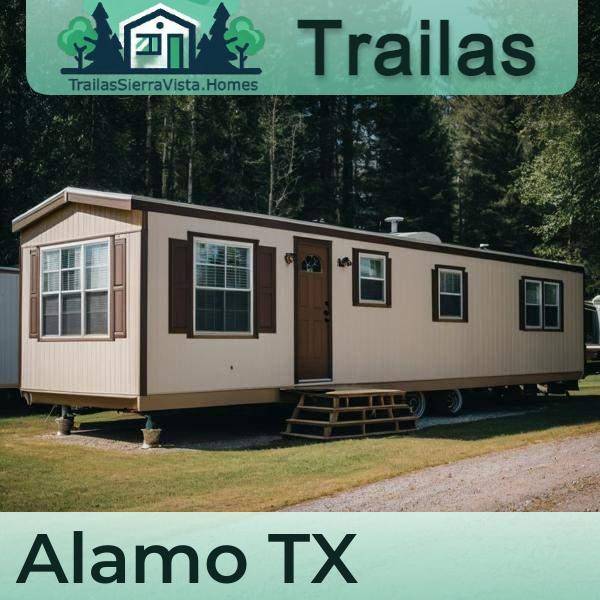 Traila de renta en Alamo TX, ideal para vivienda económica y fácil de trasladar
