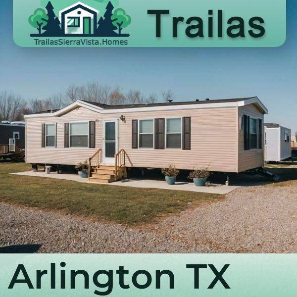 traila de renta en Arlington, TX, ideal para quienes buscan opciones económicas de vivienda