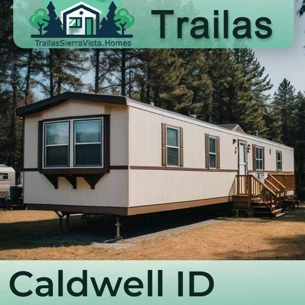 Imagen de una traila en renta, ideal para quienes buscan vivienda asequible en Caldwell, ID
