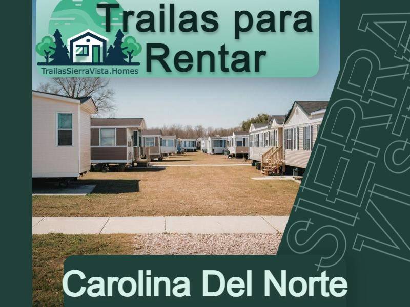 Imagen de una traila de renta en Carolina del Norte, ideal para quienes buscan opciones de vivienda asequibles