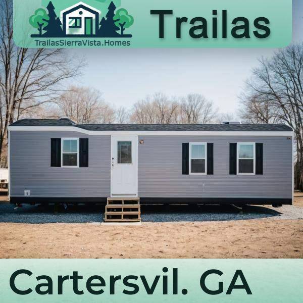 Fotografía de una traila de renta en Cartersville, GA, ideal para quienes buscan vivienda asequible