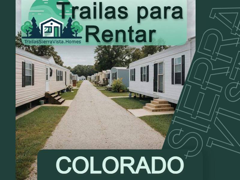 Fotografía de una traila de renta en Colorado, ideal para quienes buscan vivienda asequible y fácil de transportar
