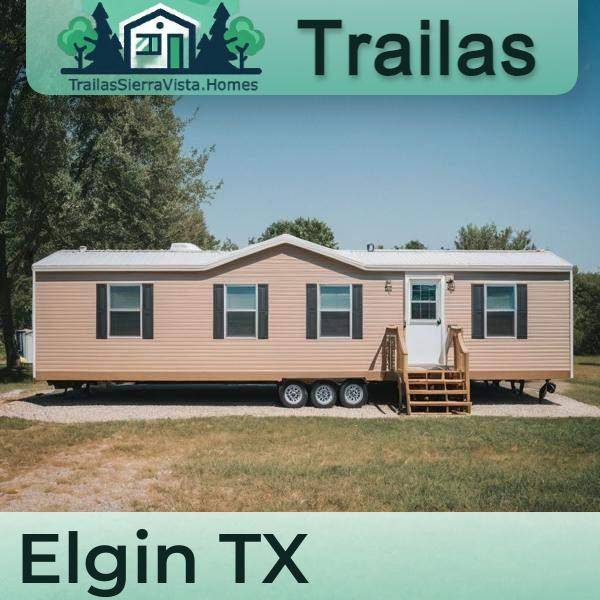 Fotografía de una traila de renta en Elgin, TX, ideal para quienes buscan opciones de vivienda asequibles