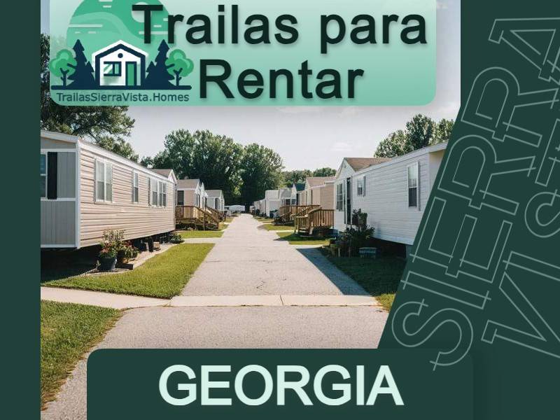 Fotografía de una traila en renta, ideal para vivienda económica en Georgia