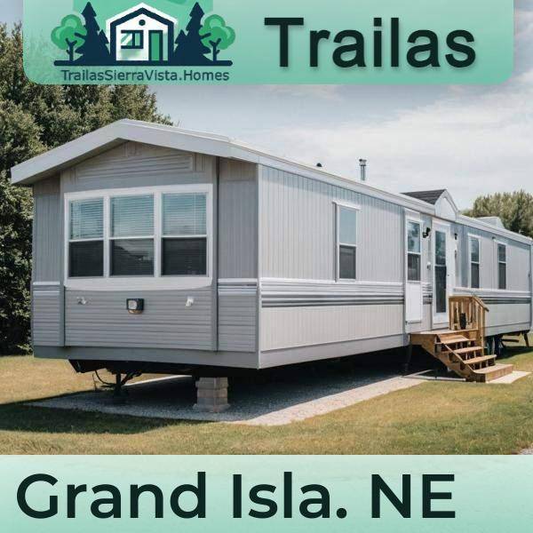 Fotografía de una traila de renta, ideal para una vivienda asequible en Grand Island, NE