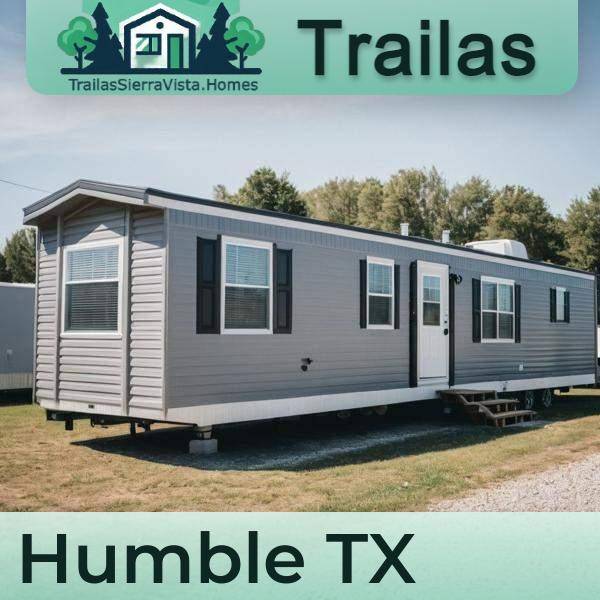 Imagen de una traila en renta en Humble, TX, ideal para quienes buscan opciones de vivienda asequibles