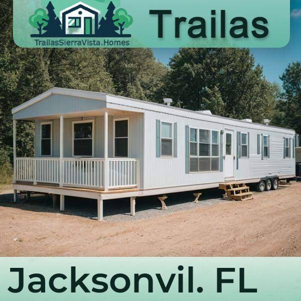Imagen de una traila de renta en Jacksonville, FL, ideal para quienes buscan alojamiento económico