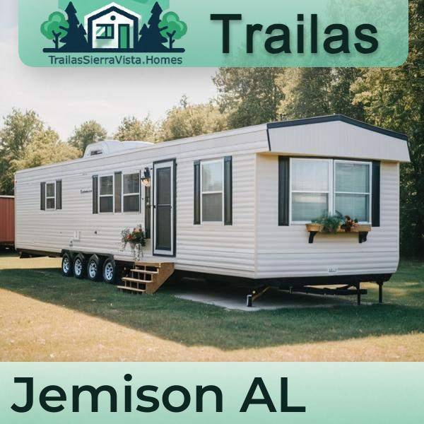 Fotografía de una traila de renta en Jemison, AL, ideal para quienes buscan vivienda económica y móvil
