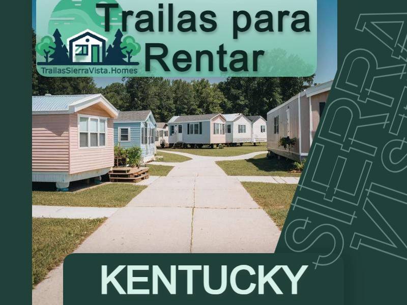 Imagen de una traila de renta en Kentucky, ideal para quienes buscan una vivienda económica y transportable