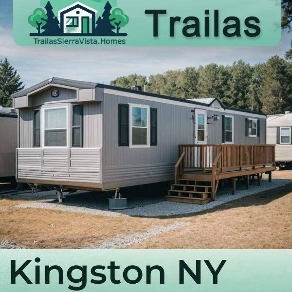 Traila de renta en Kingston NY, ideal para quienes buscan vivienda económica y fácil de transportar