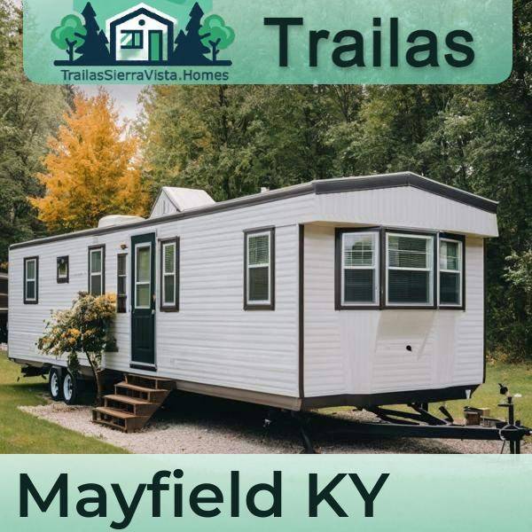 Fotografía de una traila en renta, ideal para vivienda económica en Mayfield, KY