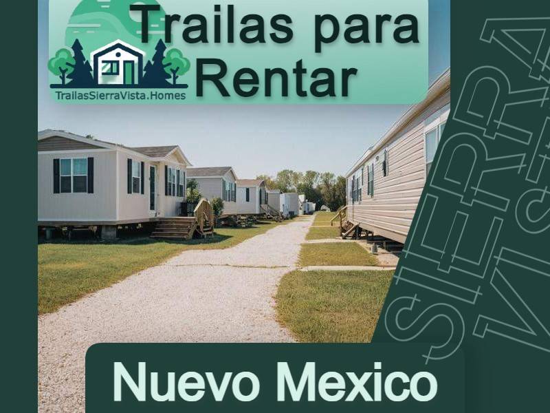 Fotografía de una traila de renta en Nuevo México, ideal para quienes buscan vivienda asequible y transportable
