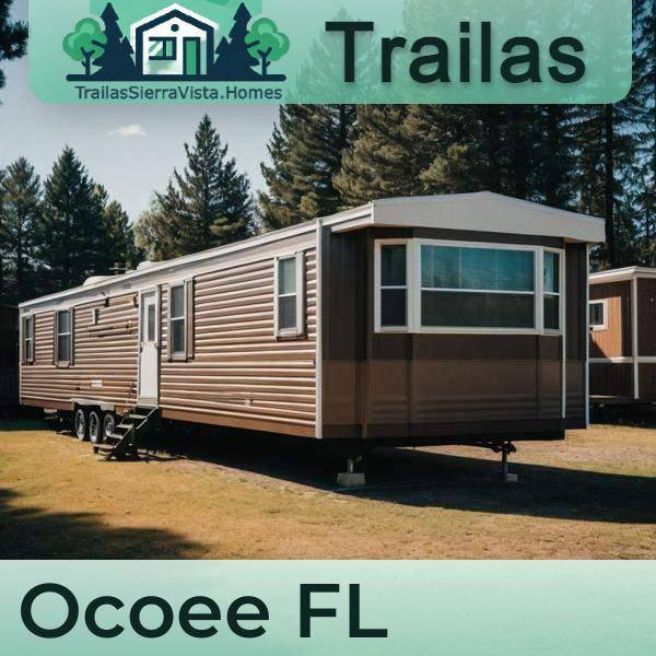 Imagen de una traila en Ocoee, FL, disponible para renta, ideal para quienes buscan vivienda asequible