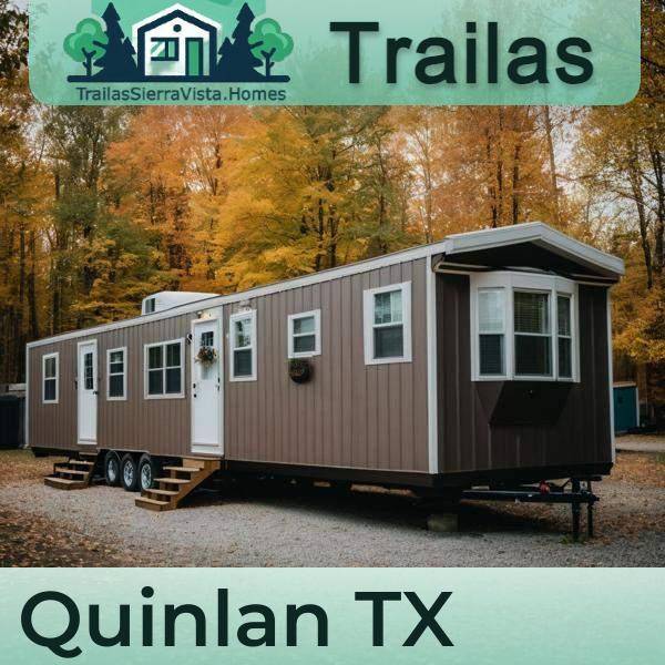 Fotografía de una traila en renta, ideal para vivienda económica en Quinlan, TX