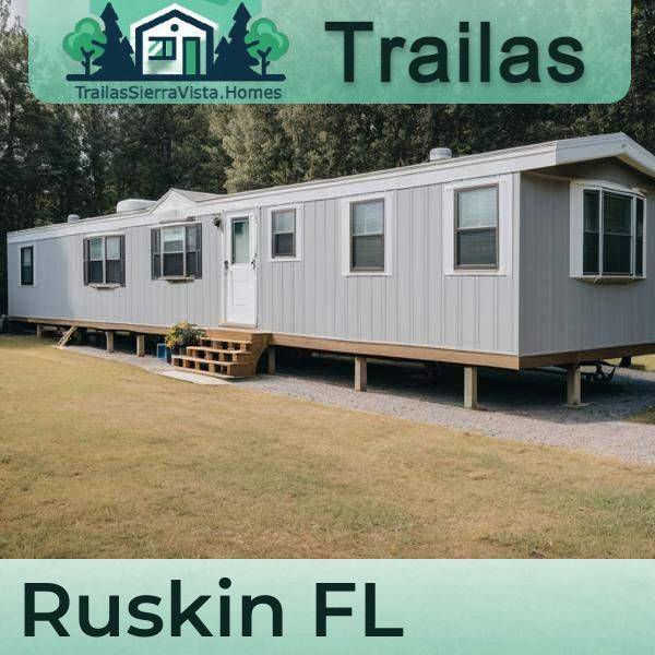 Traila de renta en Ruskin, FL, ideal para quienes buscan vivienda económica y transportable