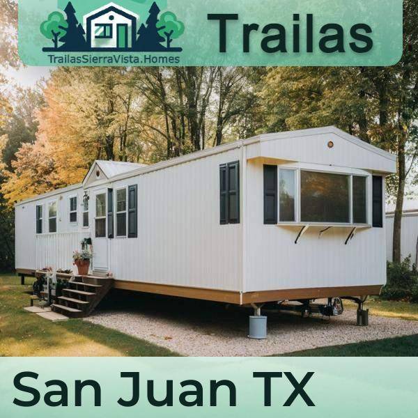 Fotografía de una traila en renta, ideal para vivir en San Juan, TX. Asequible y fácil de transportar