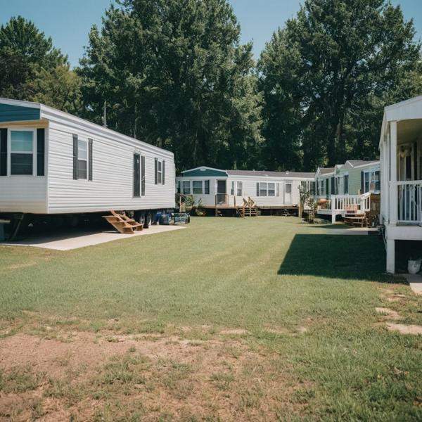 Fotografía de una traila de renta en Tennessee, ideal para quienes buscan vivienda asequible