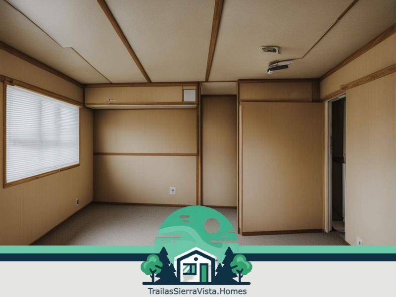 Traila con un moderno diseño interior de concepto abierto ideal para familias que buscan comodidad y estilo en un espacio reducido