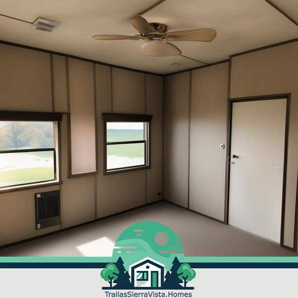 Interiores de trailas con paredes atractivas y funcionales ideales para quienes buscan rentas económicas y cómodas en comunidades hispanas en USA