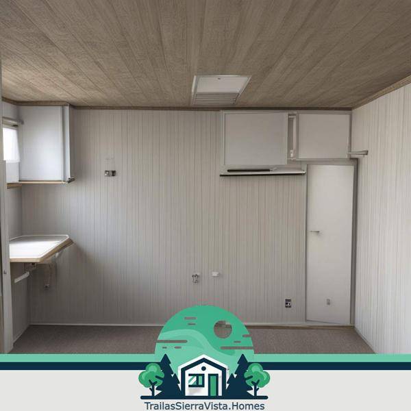 Aislamiento en excelentes condiciones de una traila ideal para quienes buscan opciones de vivienda asequible en la comunidad hispana de USA