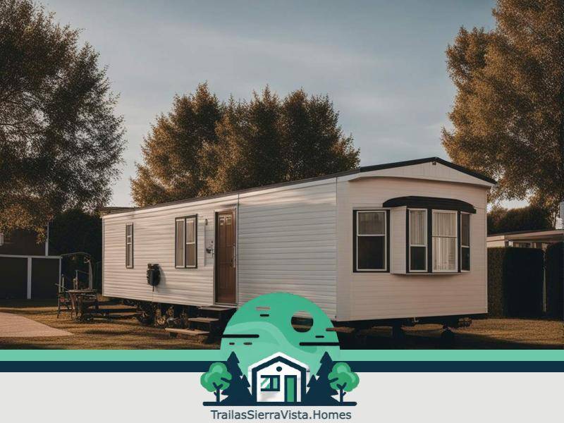 Vistas exteriores de una traila disponible para renta ideal para quienes buscan opciones de vivienda asequible en la comunidad hispana en USA