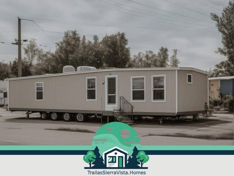 Traila ubicada en un parque de trailas ideal para quienes buscan una opción económica y cómoda para vivir en la comunidad hispana en USA