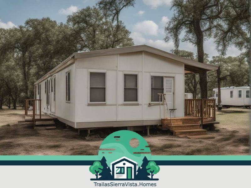 Traila minimalista con elegante mobiliario ideal para aquellos que buscan una opción económica y estilizada para vivir en la comunidad hispana en USA