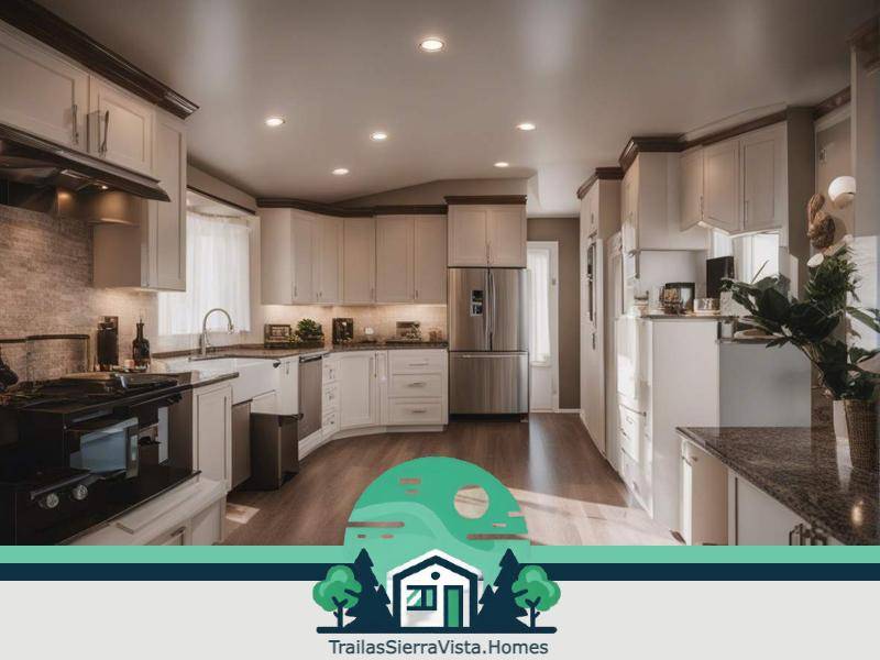 Acogedor comedor en una traila ideal para disfrutar de momentos en familia y crear un ambiente cálido en tu hogar móvil