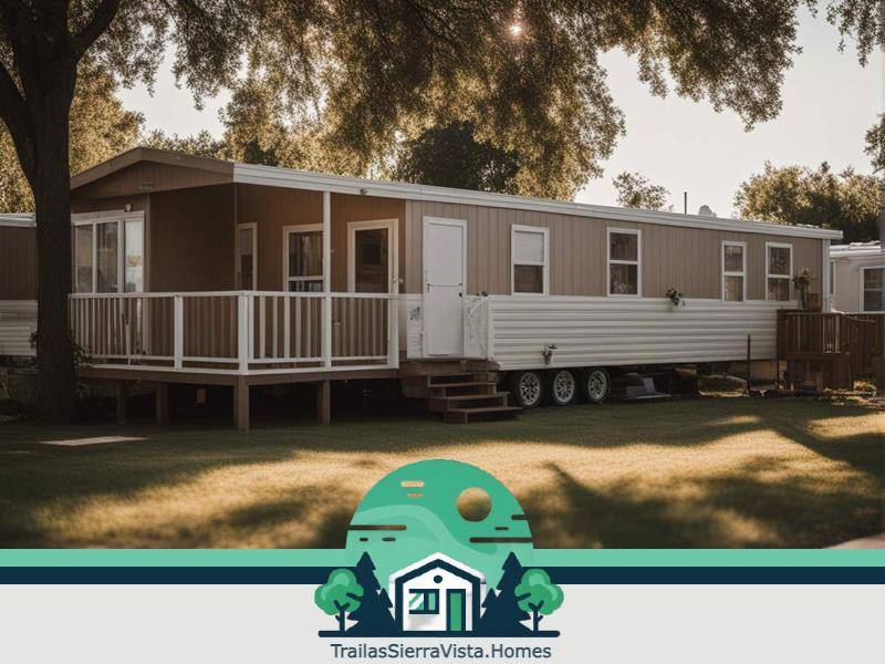 Traila clásica con acogedor porche delantero ideal para quienes buscan una opción de vivienda asequible y cómoda en la comunidad hispana de Estados Unidos