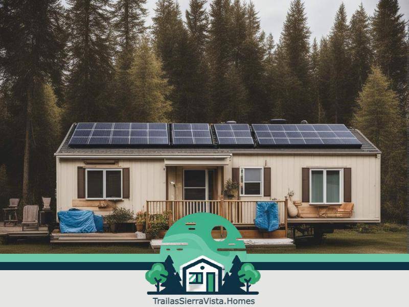 Traila sostenible equipada con energía solar ideal para quienes buscan opciones económicas y ecológicas en el alquiler de vivienda